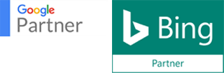 Google and Bing Partners Logos